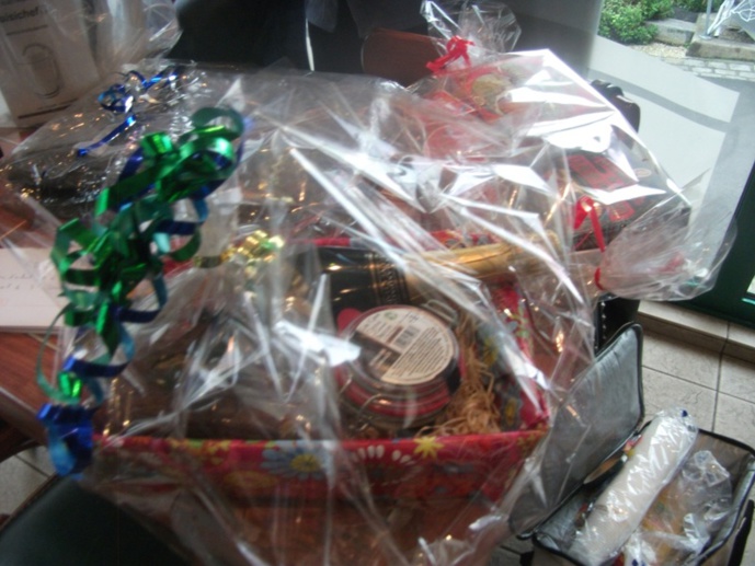 Panier garni offert par l'A.D.I.S Panier garni offert par l'A.D.I.S