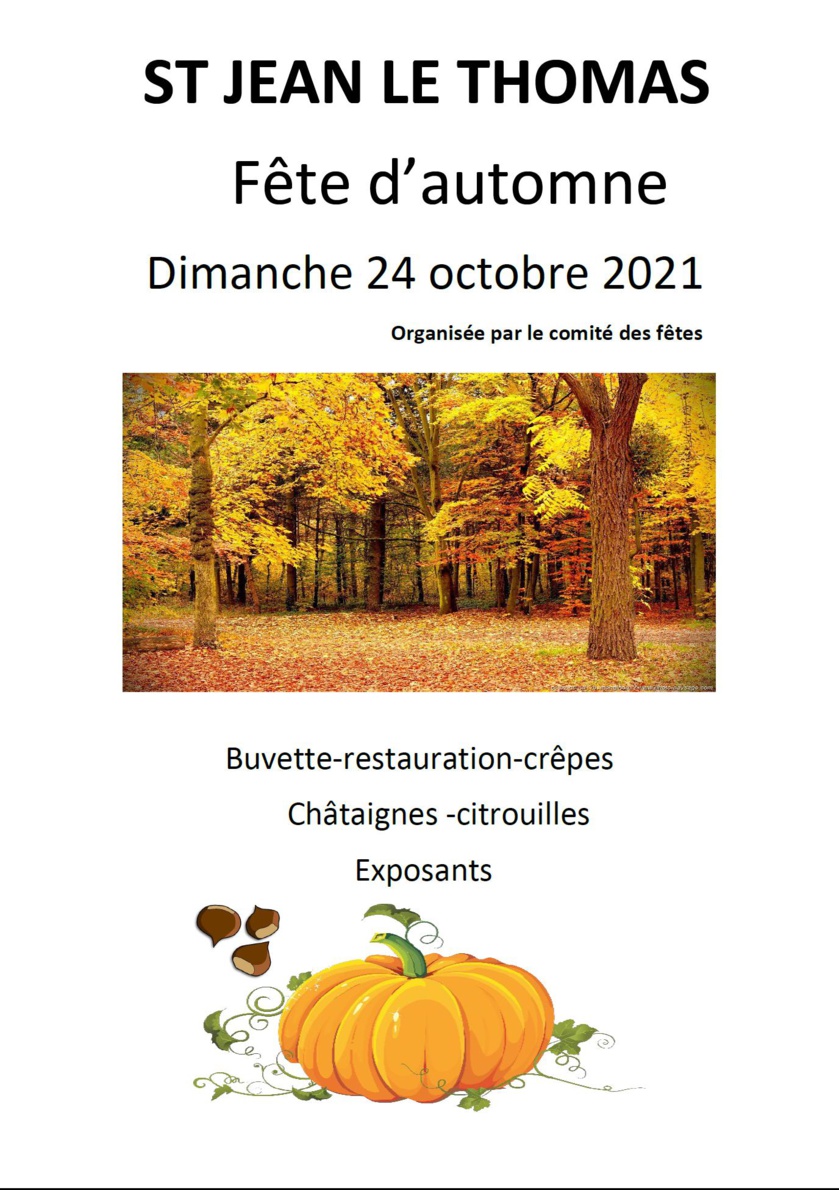 Fête d'automne 2021 : le programme Fête d'automne 2021 : le programme