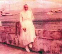 Odette Bonneau sur le port de Fort de France