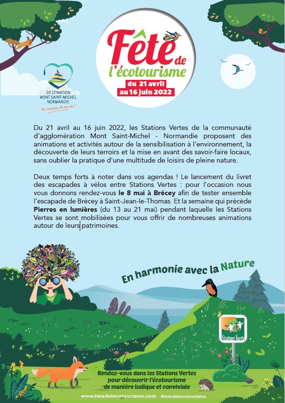 Fête de l'écotourisme dans les stations vertes Fête de l'écotourisme dans les stations vertes
