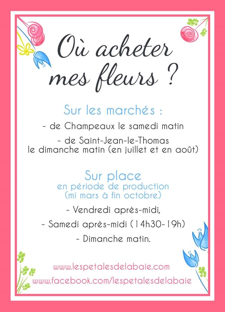 Journée de la fleur française 2022 aux Pétales de la Baie Journée de la fleur française 2022 aux Pétales de la Baie