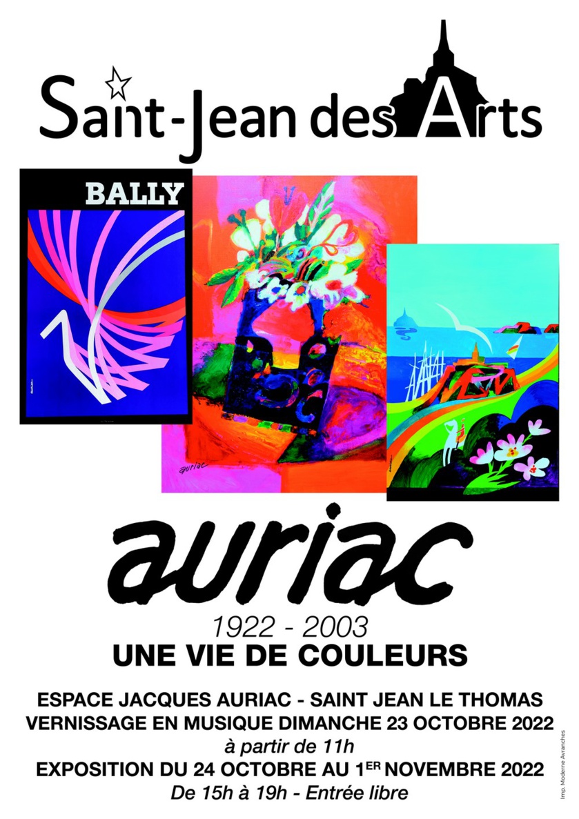 "Auriac, une vie en couleurs", exposition de Saint Jean des Arts