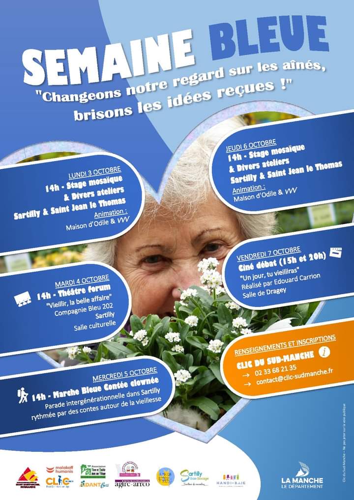 Semaine Bleue - Animations à Saint-Jean, Dragey-Ronthon et Sartilly