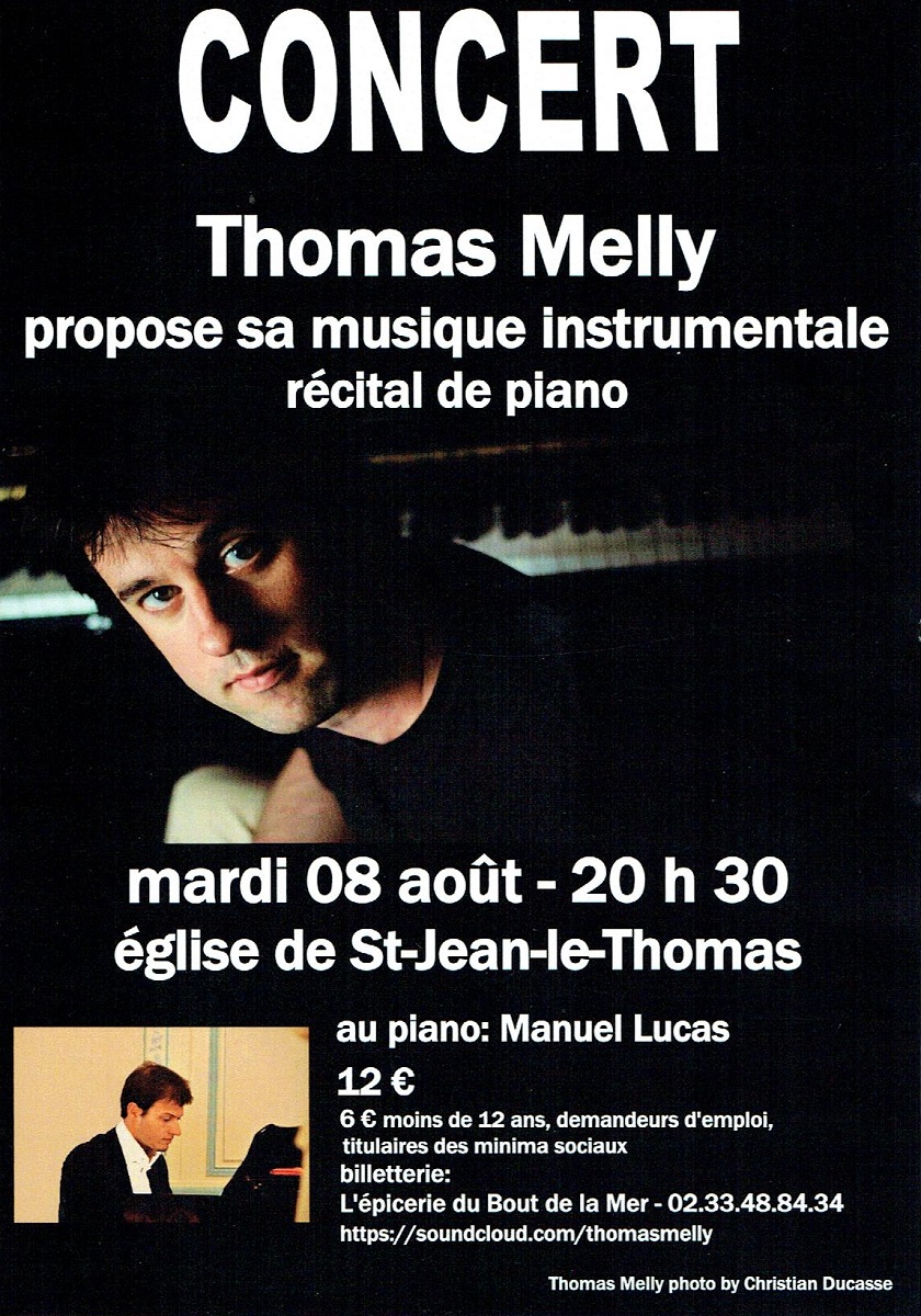 Concert : Musique instrumentale de Thomas Melly Concert : Musique instrumentale de Thomas Melly