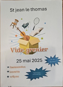 Vide-Grenier 2025 à Saint Jean le Thomas