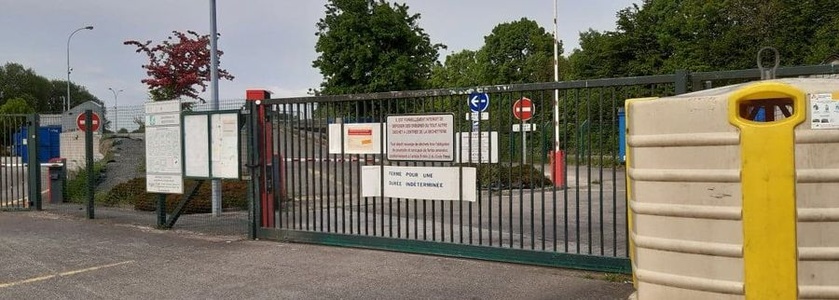 Fermeture exceptionnelle de la déchèterie de Montviron 