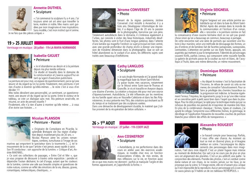 Saint Jean des Arts : saison estivale 2025