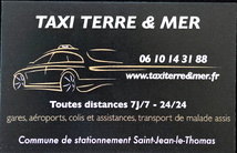 Allo Taxi Terre & Mer !