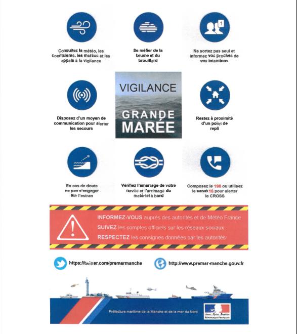  Alerte grandes marées du 4 au 8 novembre