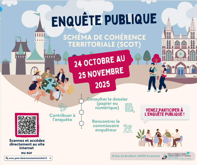 Enquête publique - Schéma de cohérence territoriale Enquête publique - Schéma de cohérence territoriale