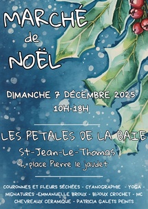 Marché de Noël 2025 à Saint Jean le Thomas Marché de Noël 2025 à Saint Jean le Thomas