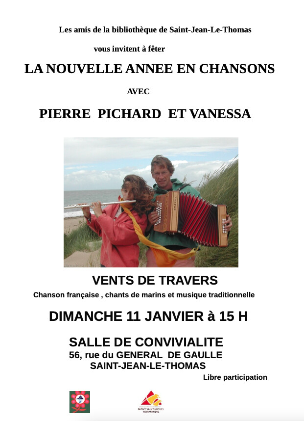 Vents de travers: chansons avec Pierre Pichard et Vanessa