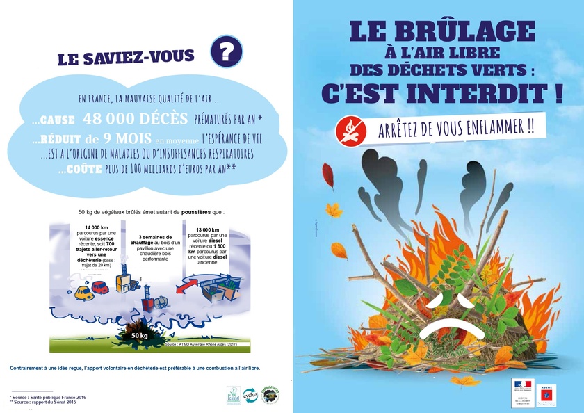 Déchets verts : privilégions les solutions de valorisation Déchets verts : privilégions les solutions de valorisation