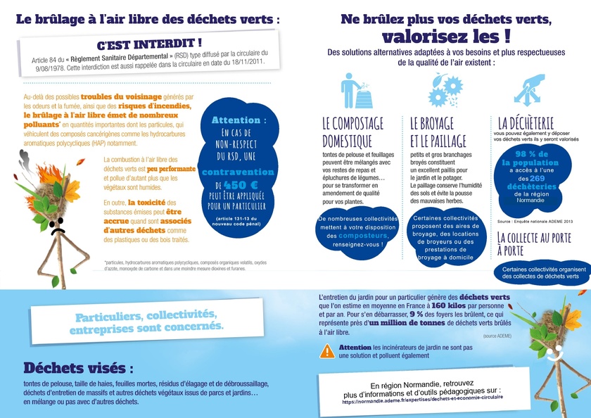 Déchets verts : privilégions les solutions de valorisation Déchets verts : privilégions les solutions de valorisation