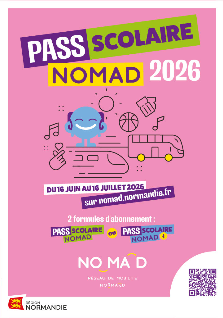 Transport scolaire NOMAD : inscriptions ouvertes du 16 juin au 16 juillet 2026