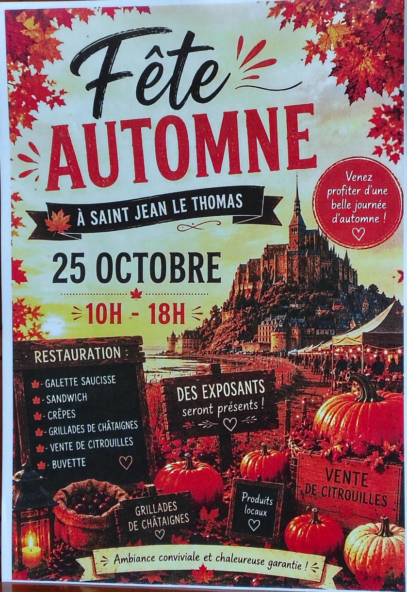 Fête de l'automne à Saint-Jean-le-Thomas