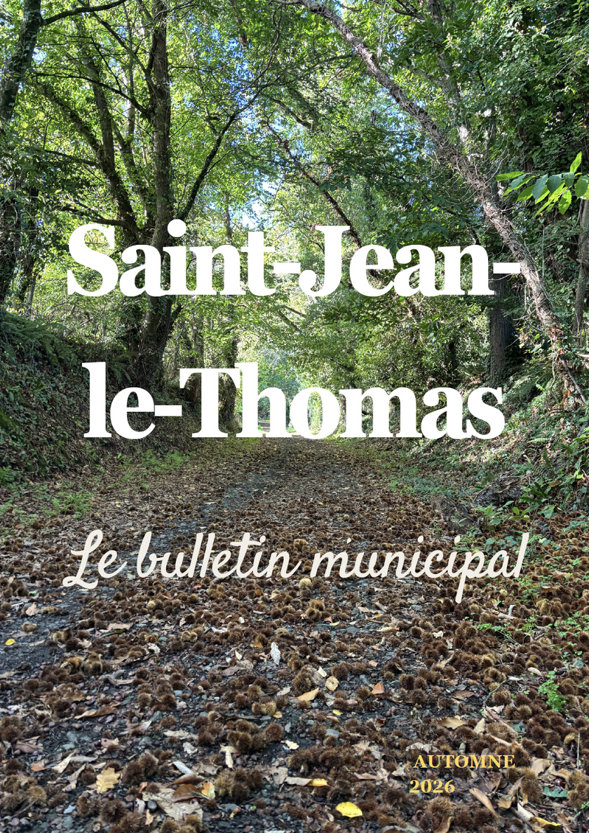 Le bulletin municipal d’automne 2026 est disponible ! Le bulletin municipal d’automne 2026 est disponible !