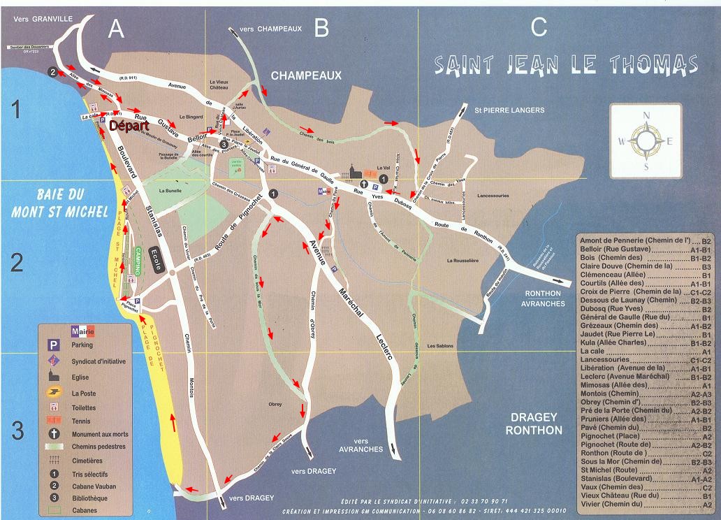 Balade à Saint Jean en suivant le chemin aux Anglais