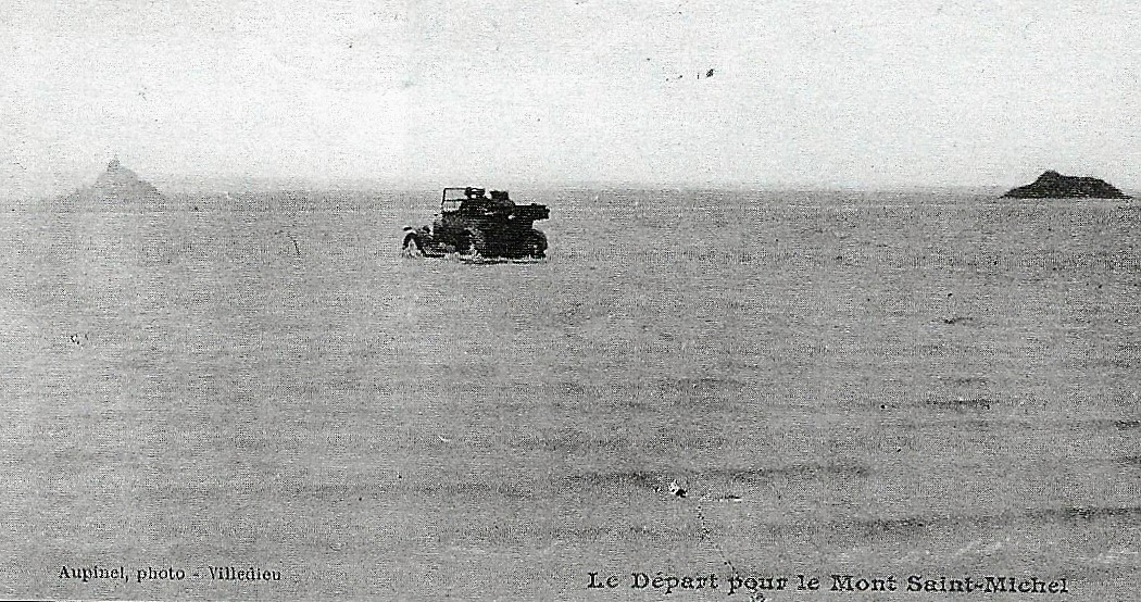 Le départ pour le Mont saint Michel