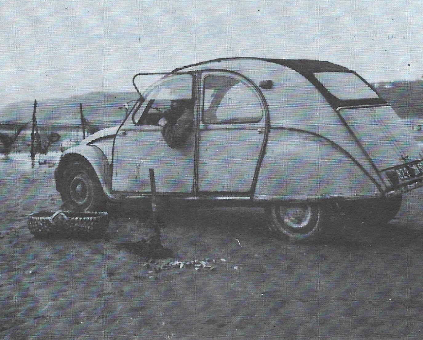 La 2CV outil de travail des pêcheurs de la Baie