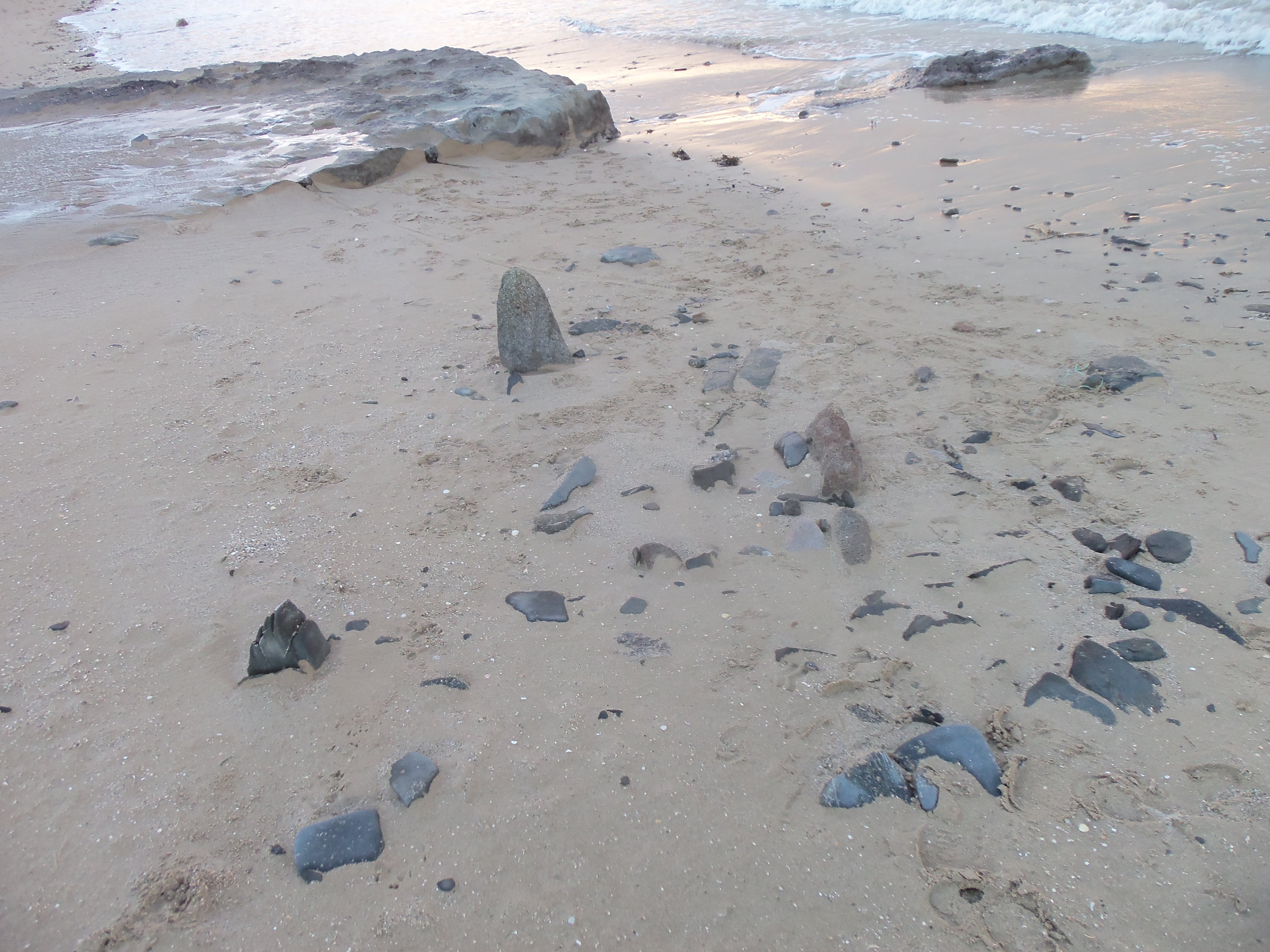 Le four enfoui dans le sable