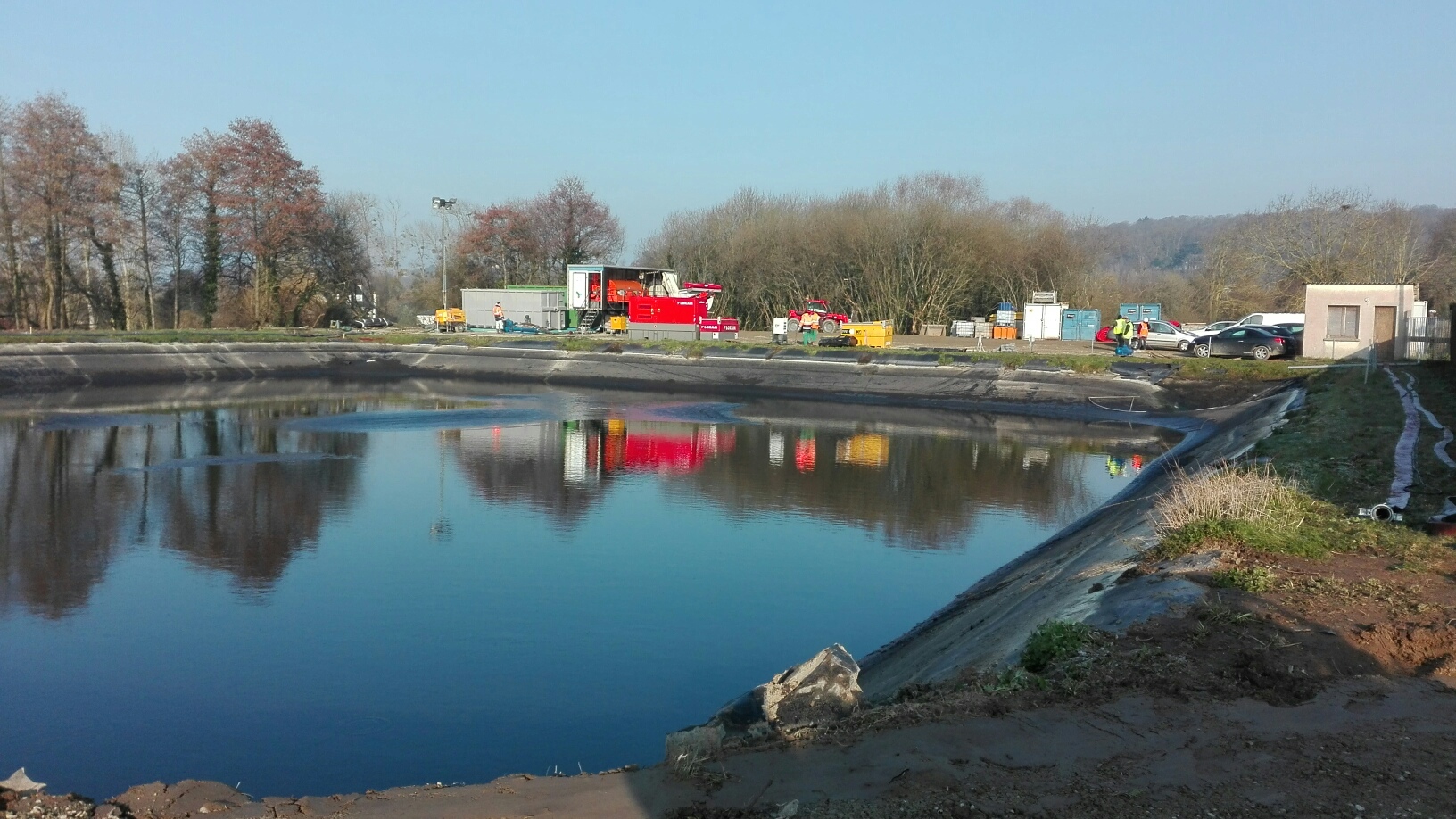 La station d'épuration de Saint-Jean