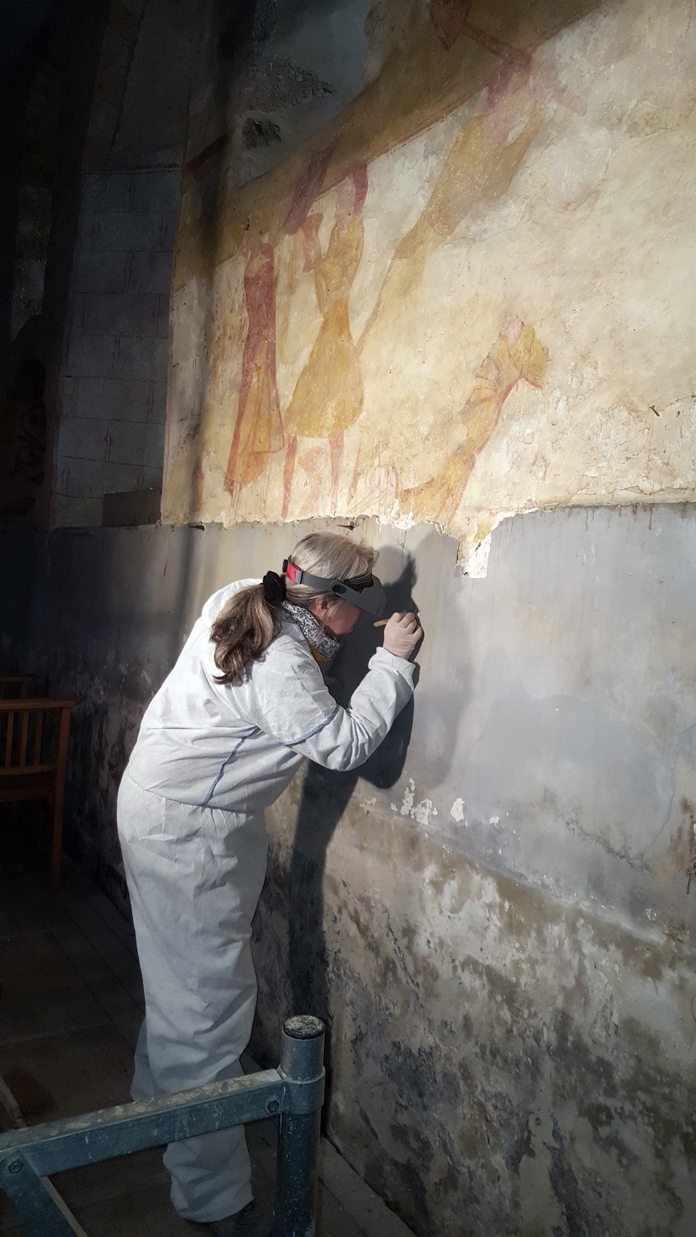 Restauration des peintures murales de l'église de Saint Jean le Thomas