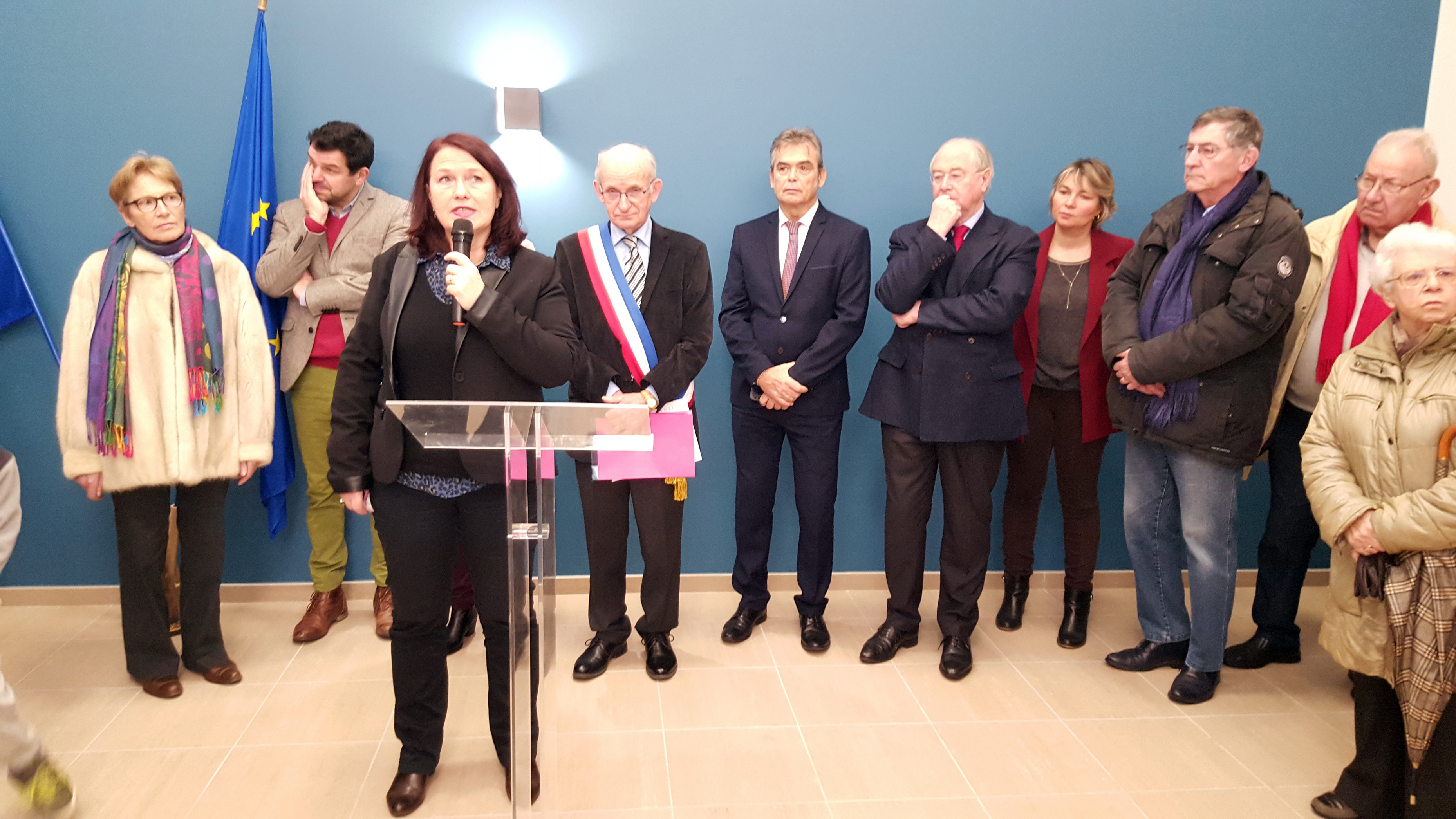 Mme Catherine BRUNAUD-RHYN (Vice-Présidente de la CAMSMN, Conseillère Départemental et Maire de Genêts) Mme Catherine BRUNAUD-RHYN (Vice-Présidente de la CAMSMN, Conseillère Départemental et Maire de Genêts)