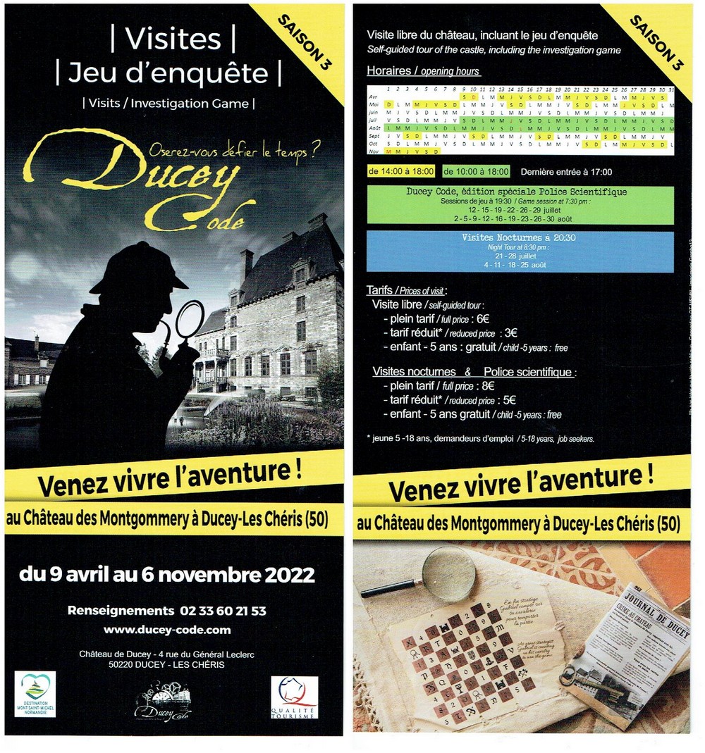 Le Ducey Code épisode 3 - Château des Montgommery