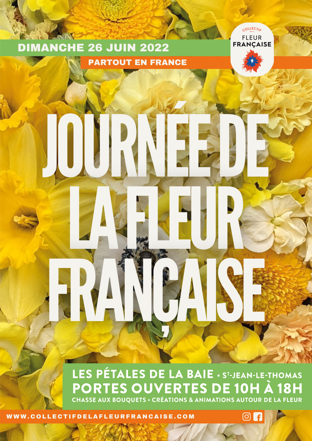 Journée de la fleur française 2022 aux Pétales de la Baie