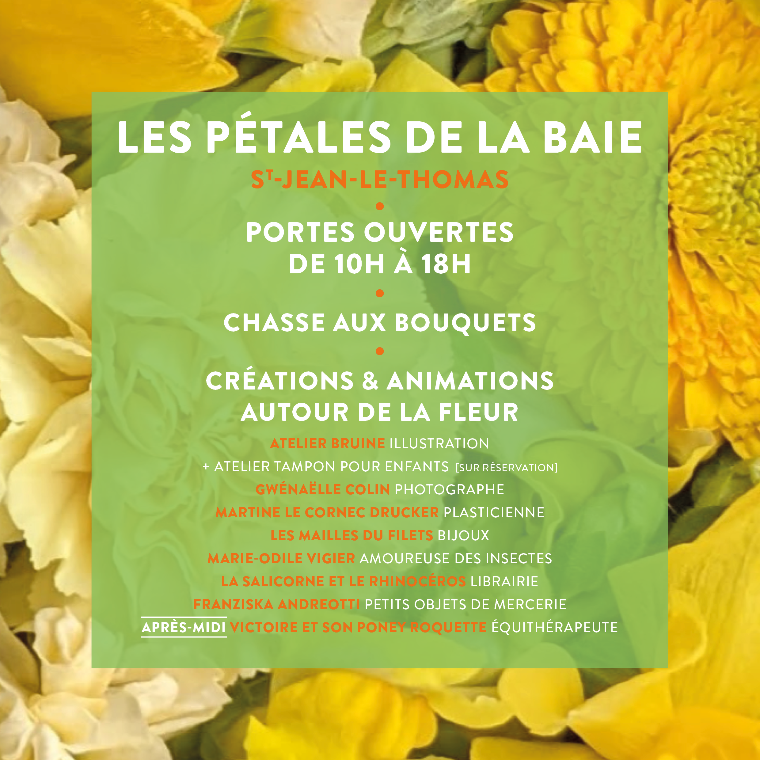 Journée de la fleur française 2022 aux Pétales de la Baie