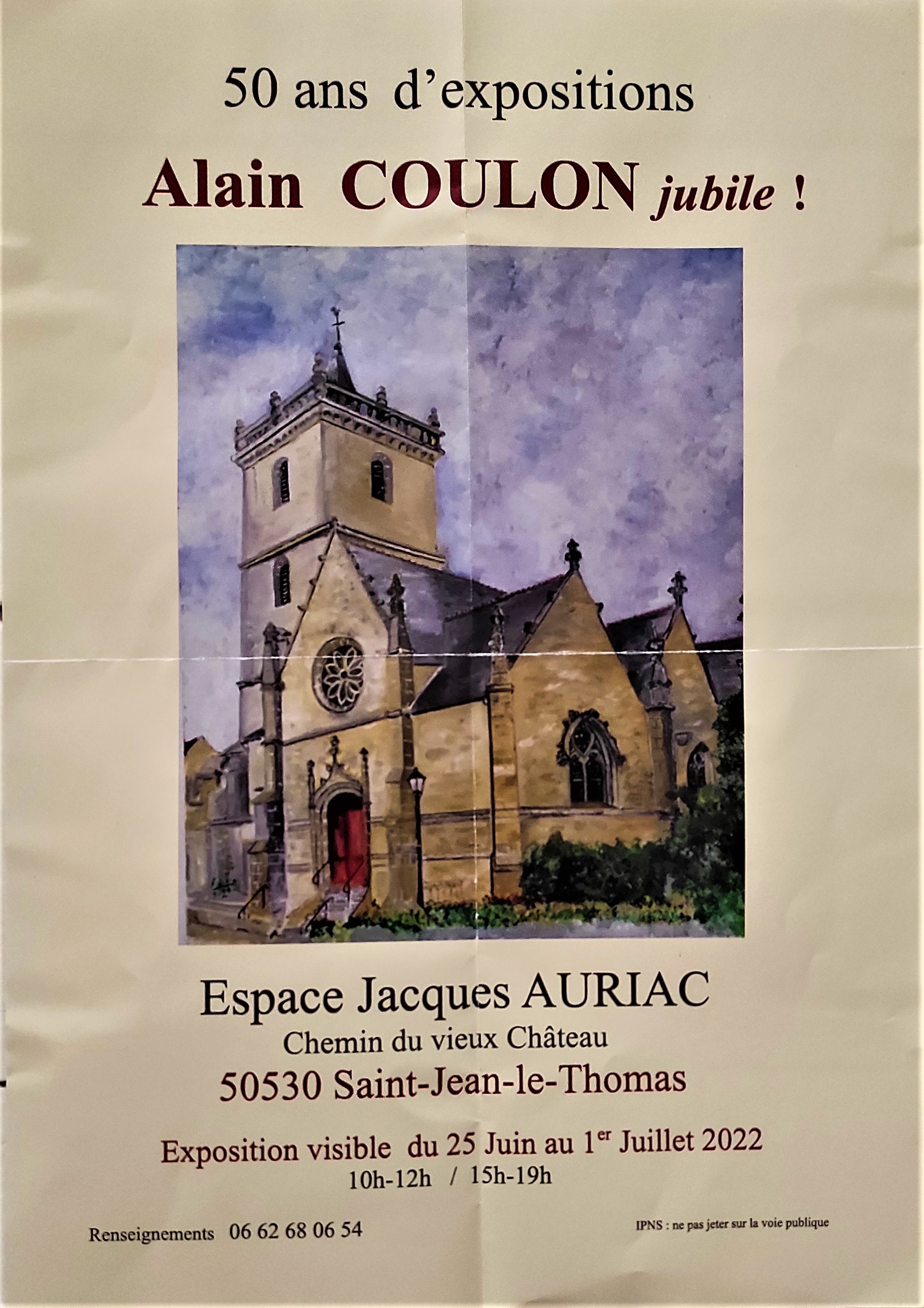 Exposition "Alain Coulon jubile"