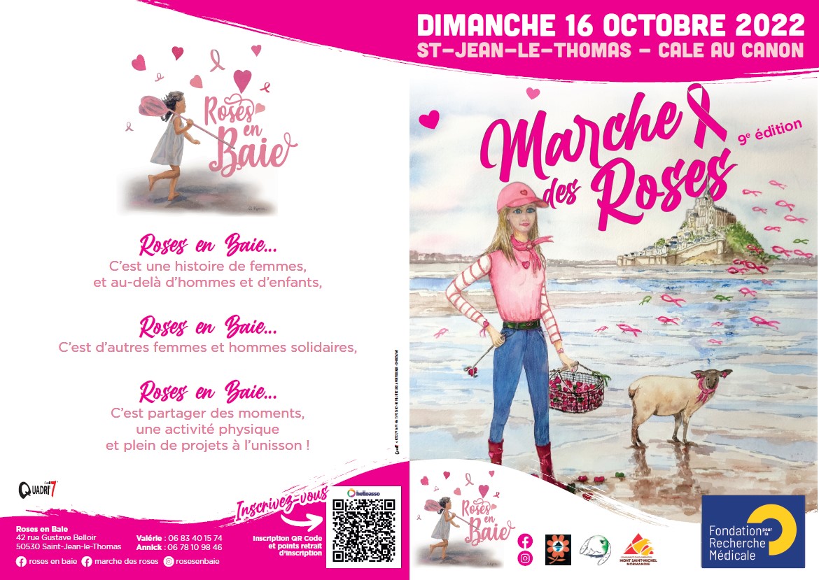 La Marche des Roses à Saint-Jean-le-Thomas