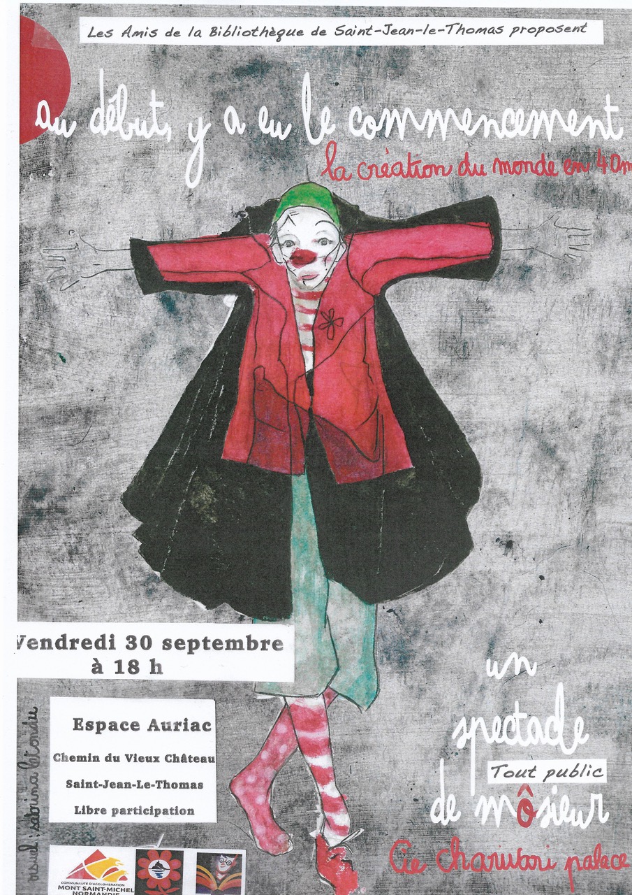 Spectacle clownesque : "Au début, y’a eu le commencement"