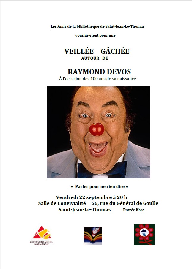 Veillée gâchée : hommage à Raymond Devos