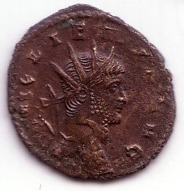 Pièces de monnaie gallo-romaines découvertes à Saint-Jean-le-Thomas (1912)
