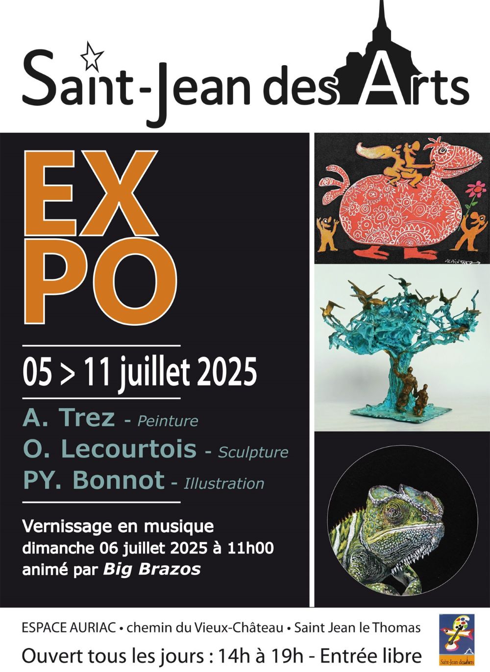 Saint Jean des Arts : saison estivale 2025
