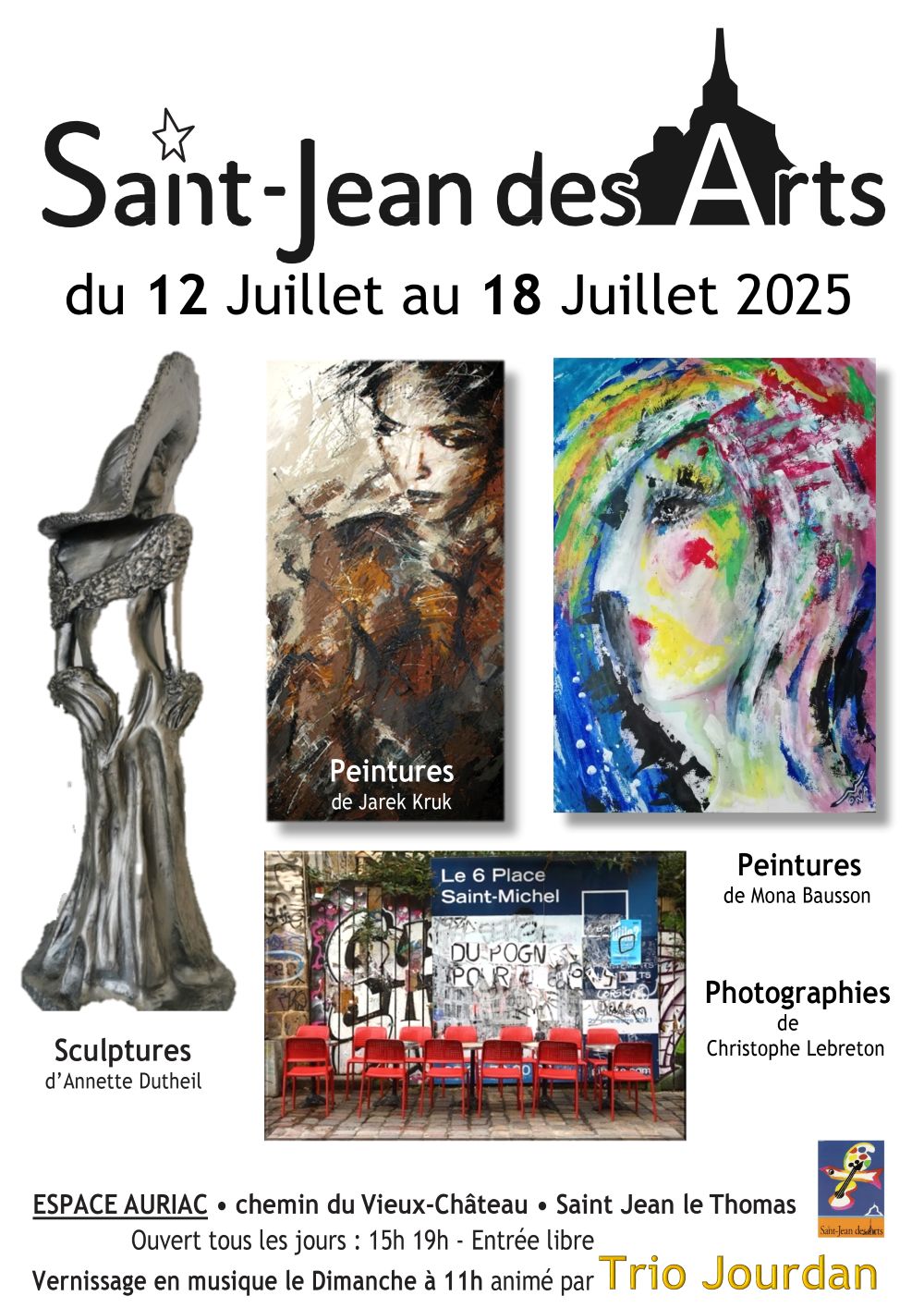 Saint Jean des Arts : saison estivale 2025