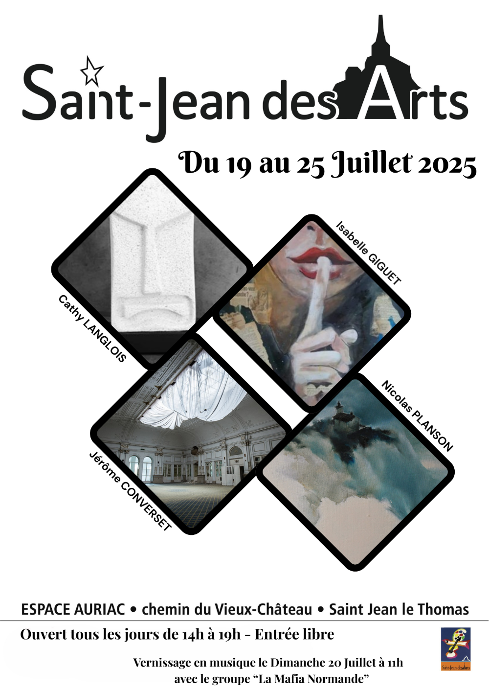 Saint Jean des Arts : saison estivale 2025