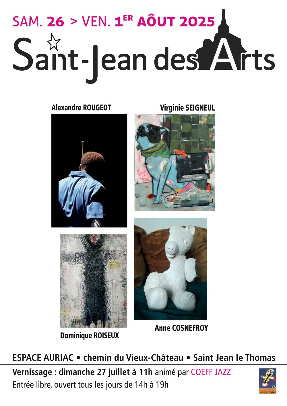 Saint Jean des Arts : saison estivale 2025
