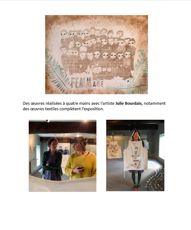 Mathilde Loisel - 10 ans d'atelier à St-Jean-le-Thomas