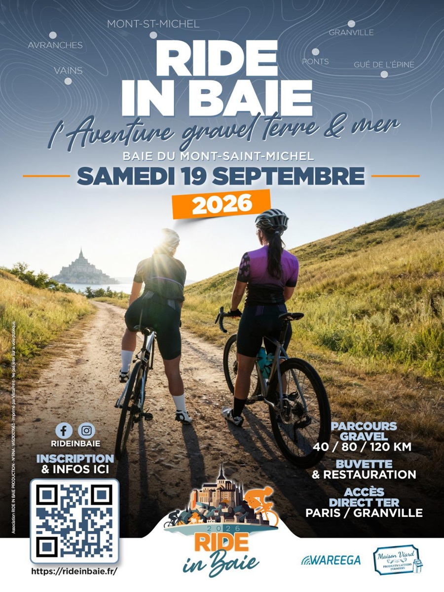 🚲 Ride in Baie : une aventure gravel traversera Saint-Jean-le-Thomas le samedi 19 septembre