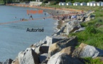 Interdiction de la baignade sur une plage de Saint-Jean-le-Thomas
