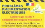 Que faire en cas de problèmes d'alimentation électriques ?