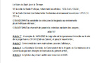 Interdiction temporaire de la baignade à la Cale au canon