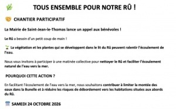Tous ensemble pour notre Ru !