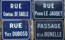 Les noms des voies de Saint Jean le Thomas 