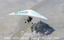 Survol du Mont Saint Michel en ULM