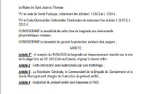 Interdiction temporaire de la baignade à la Cale au canon