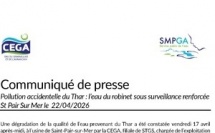 Communiqué de presse - Incident Chlore dans le Granvillais